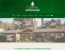 Tablet Screenshot of cabanaswoodland.com.ar